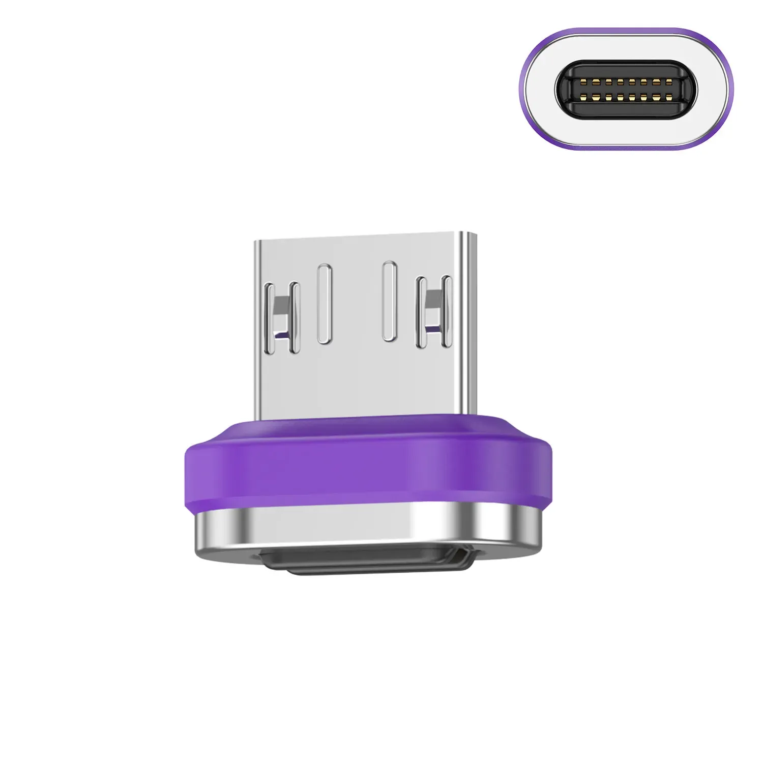 USLION Adaptateur USB-C magnétique 240 W, charge rapide 7
