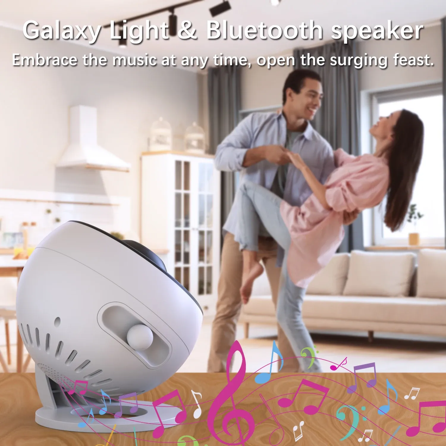 Projecteur Galaxy Pro, vue de détail