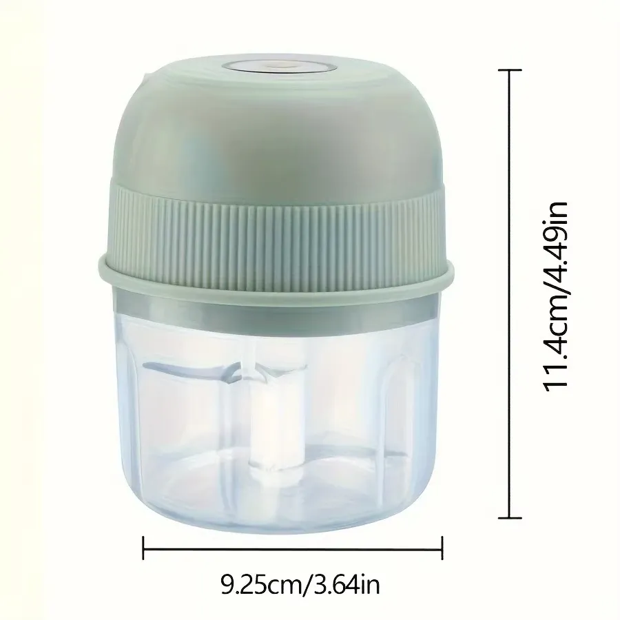 Hachoir électrique 260 ml pour ail et oignon à démarrage par simple pression 6