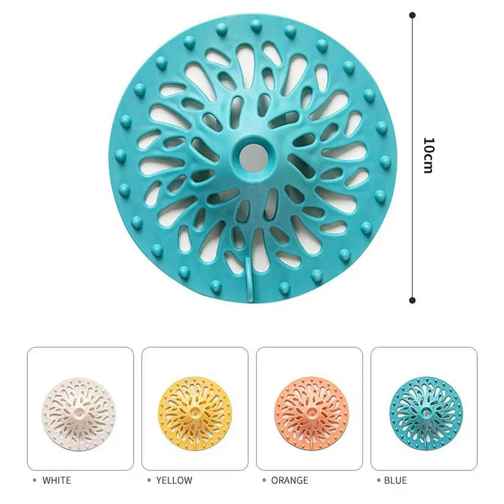 Bouchon filtre anti-cheveux pour douche, baignoire et évier de cuisine 6