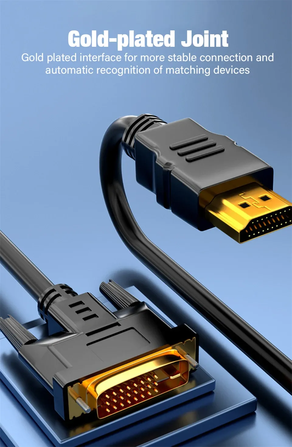 Câble convertisseur HDMI vers DVI, utilisation