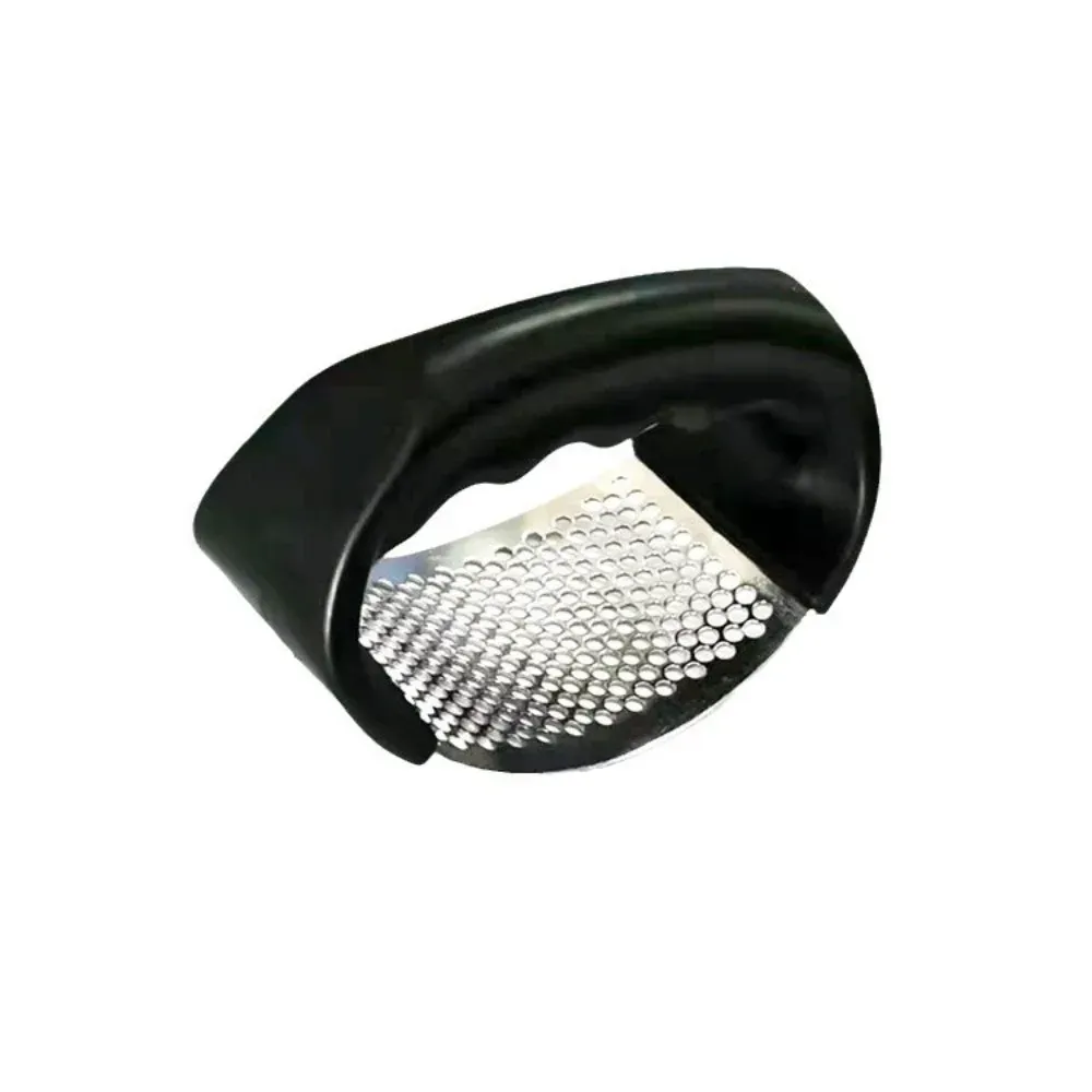 Presse-ail manuel en acier inoxydable, écrase-ail, outil pour hacher l'ail, ustensile pour fruits et légumes, accessoire de cuisine, gadget 7