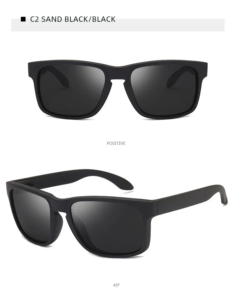Lunettes de soleil carrées pour un look décontracté
