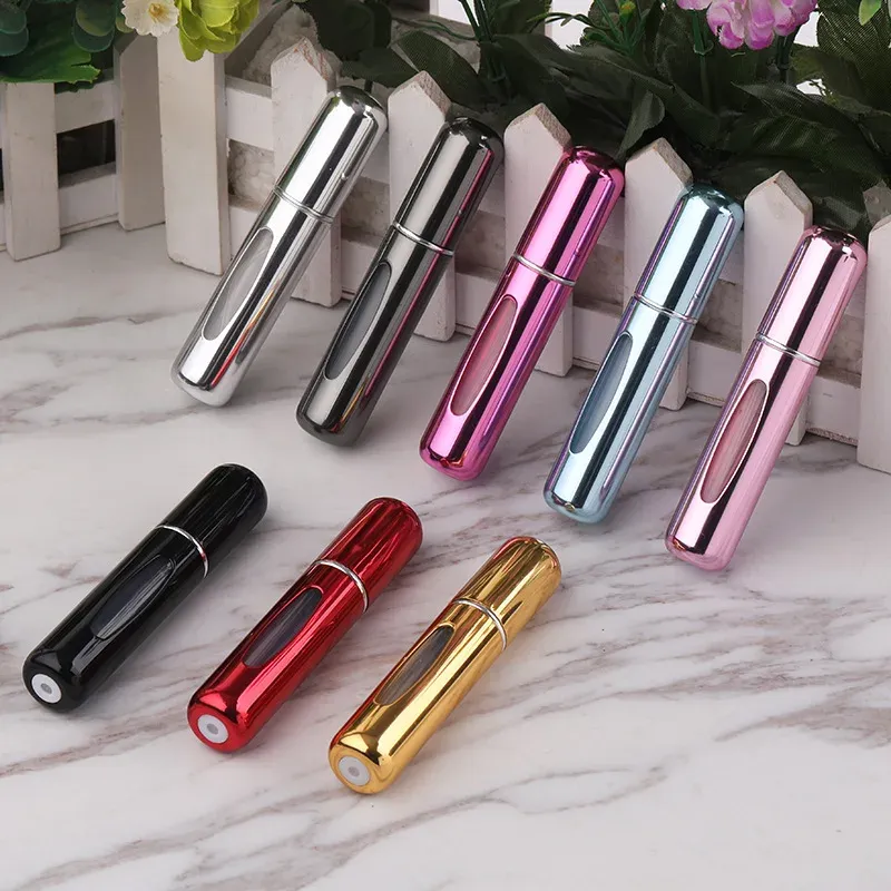 Vue d'ensemble du flacon vaporisateur rechargeable