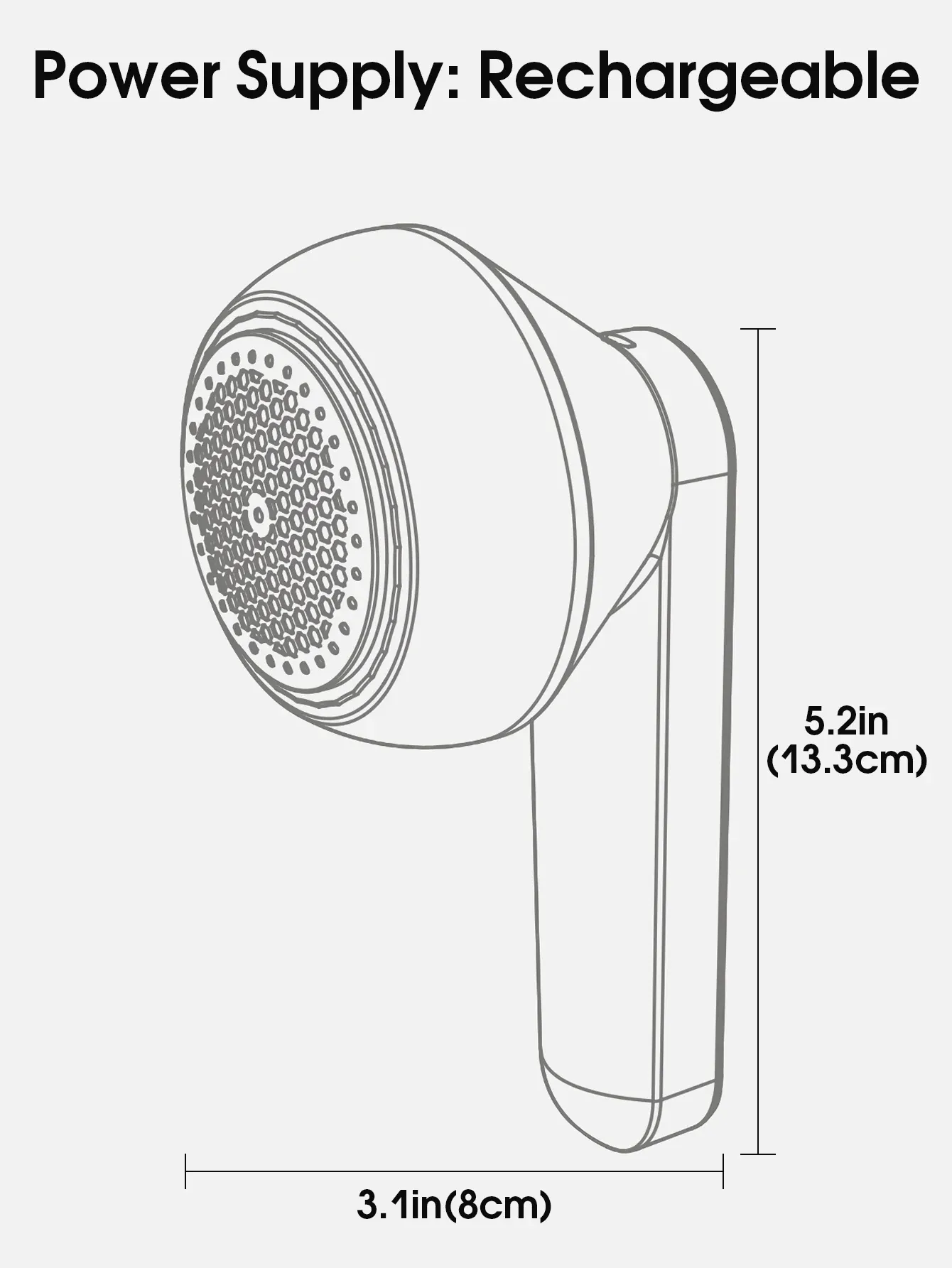 Rasoir anti-bouloches électrique rechargeable pour vêtements 4