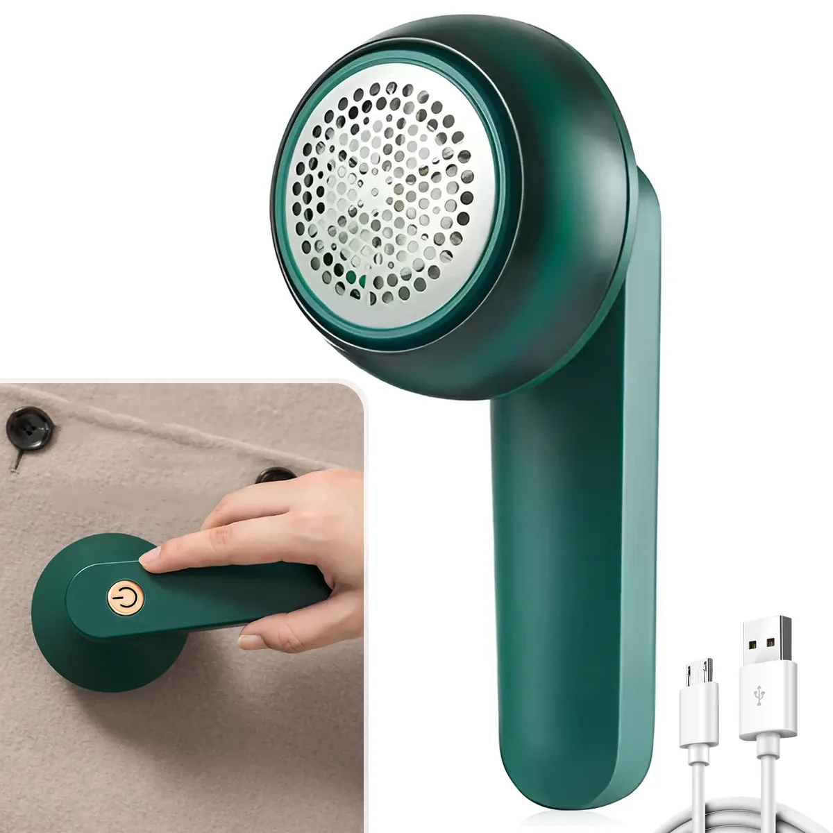 Rasoir anti-bouloches électrique rechargeable pour vêtements 11