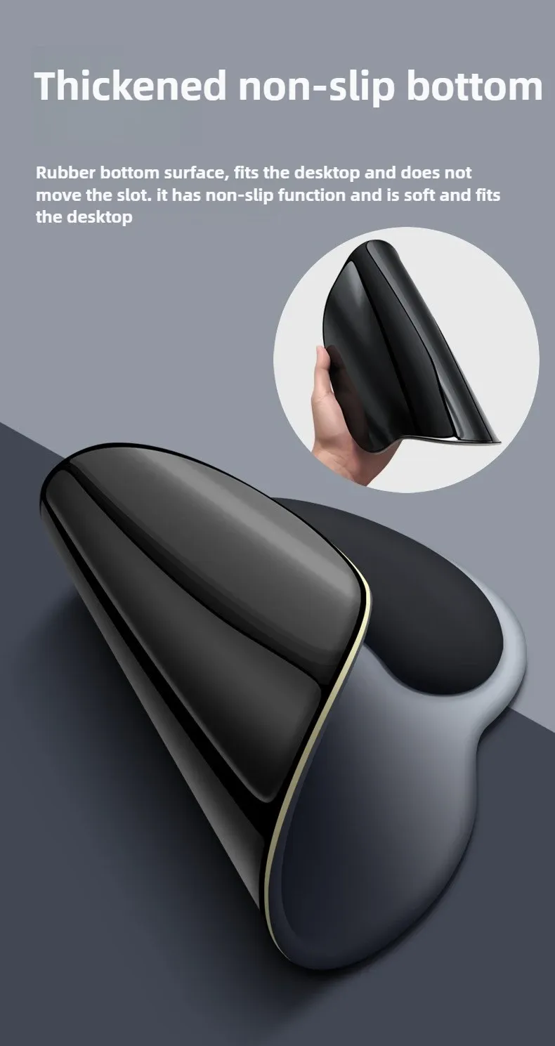 Tapis de souris ergonomique en situation d'utilisation