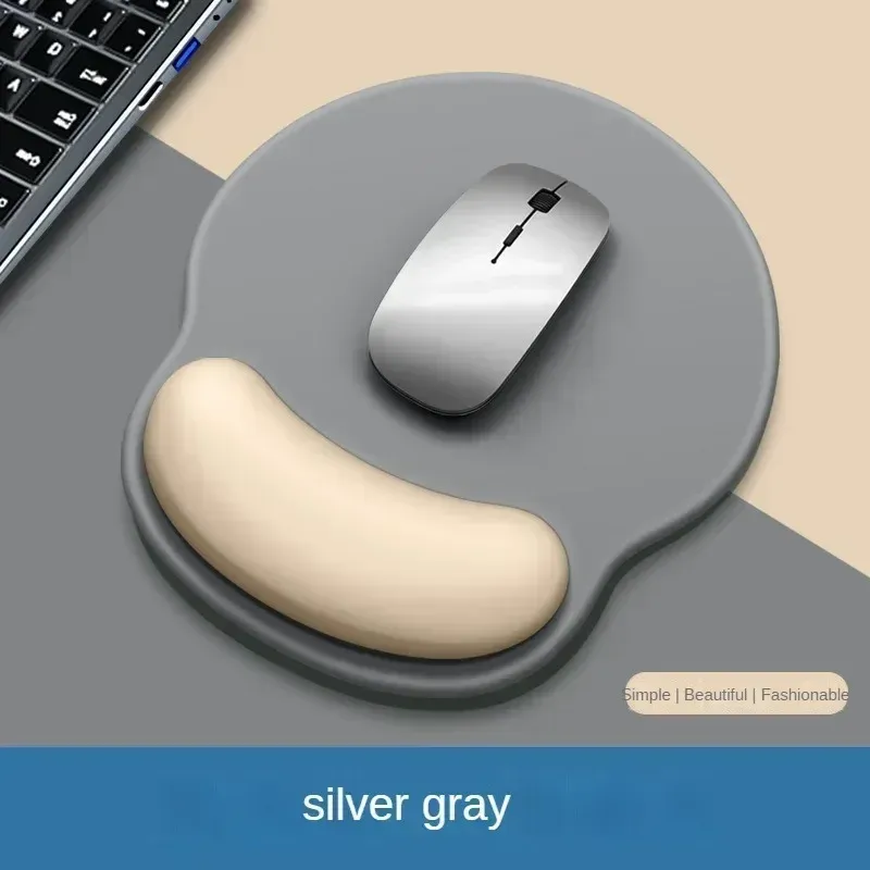 Tapis de souris ergonomique avec repose-poignet confortable, antidérapant et doux 9