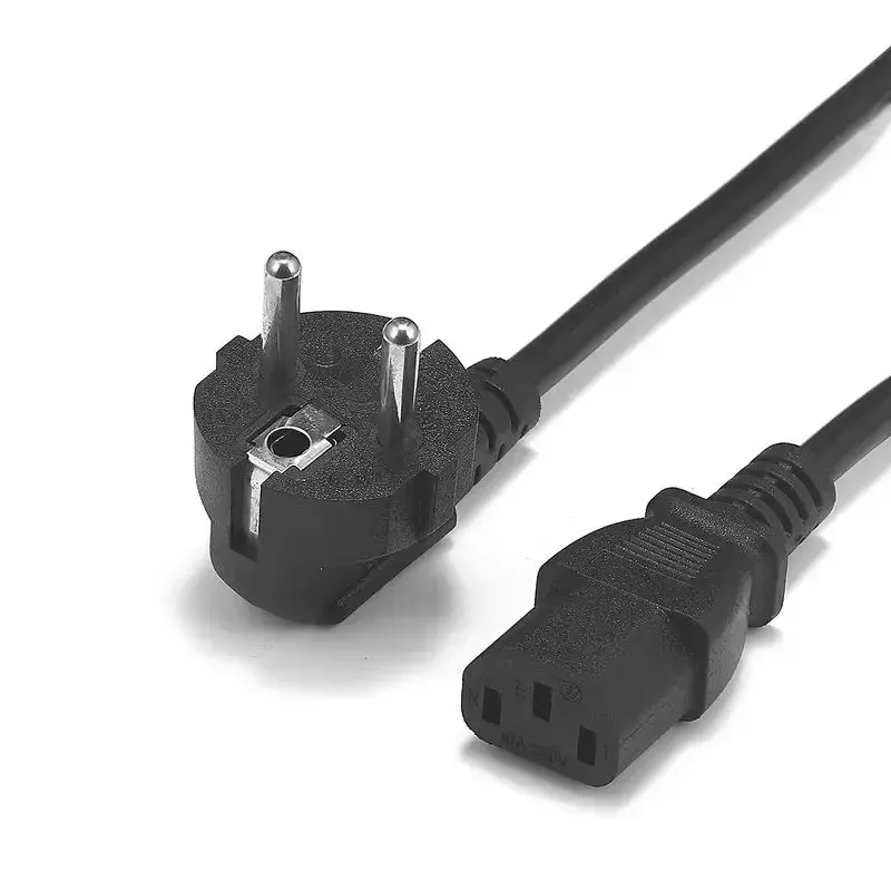 Câble d'alimentation UE, IEC C13, 1,2 m, 1,5 m, 2 m, 3 m, pour ordinateur, téléviseur LG, écran et ordinateur portable 1