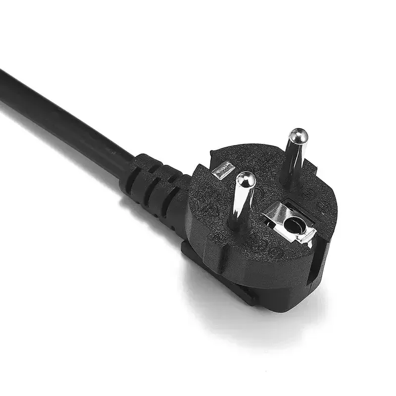 Câble d'alimentation UE, IEC C13, 1,2 m, 1,5 m, 2 m, 3 m, pour ordinateur, téléviseur LG, écran et ordinateur portable 2