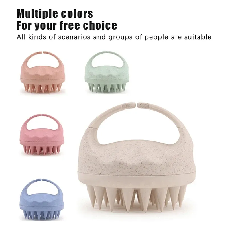 Brosse de massage pour cuir chevelu, usage au salon