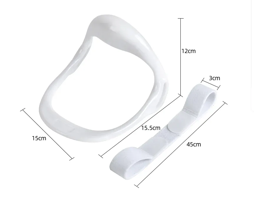 Dispositif de correction de posture réglable, appareil de traction cervicale, collier cervical de soutien pour la colonne vertébrale cervicale, aide à prévenir les douleurs au cou 5