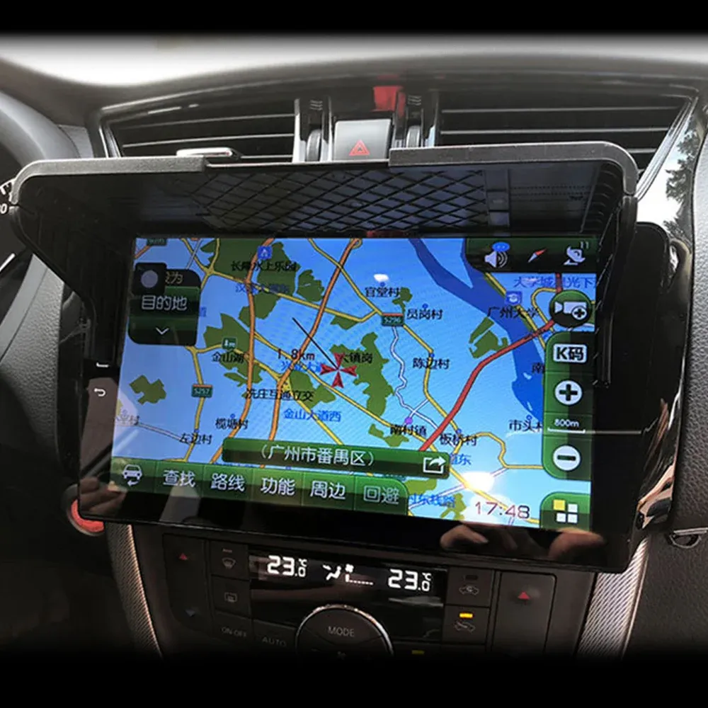 Pare-soleil anti-éblouissement pour GPS de voiture, écran 7 à 12 pouces - Image 1