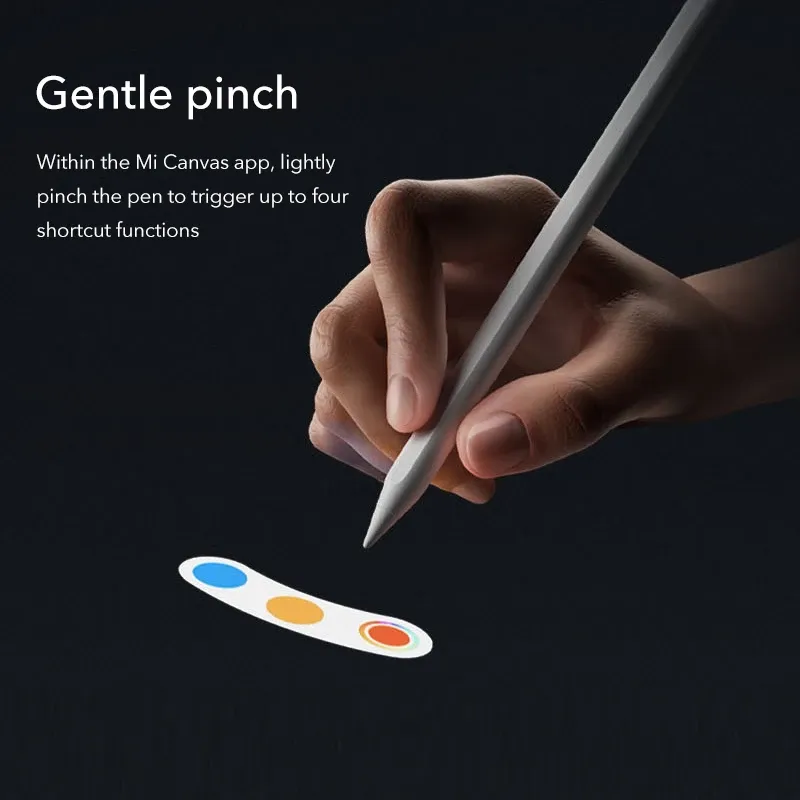 Stylet Xiaomi Focus Pen Pro, version mondiale d'origine, pour tablettes Xiaomi Pad 7/7 Pro/8/8 Pro, 17,5 g, coloris doré, avec retour haptique. 5