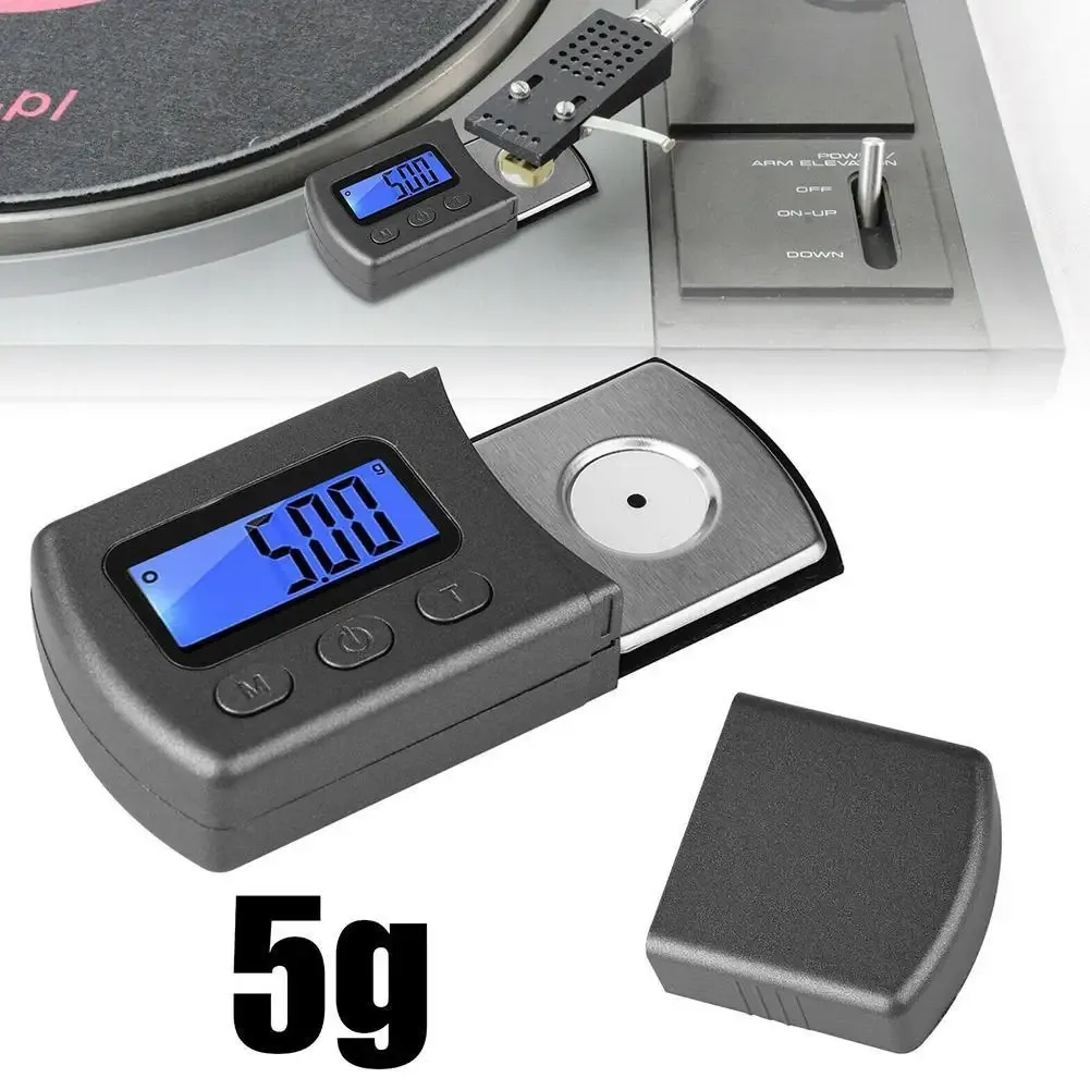 Jauge numérique portable à écran LCD rétroéclairé, haute précision, pour disques vinyles LP et pesée de bijoux (0,01 à 5 g) - Image 1