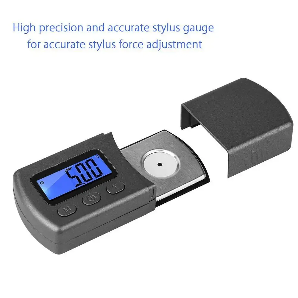 Jauge numérique portable à écran LCD rétroéclairé, haute précision, pour disques vinyles LP et pesée de bijoux (0,01 à 5 g) 3