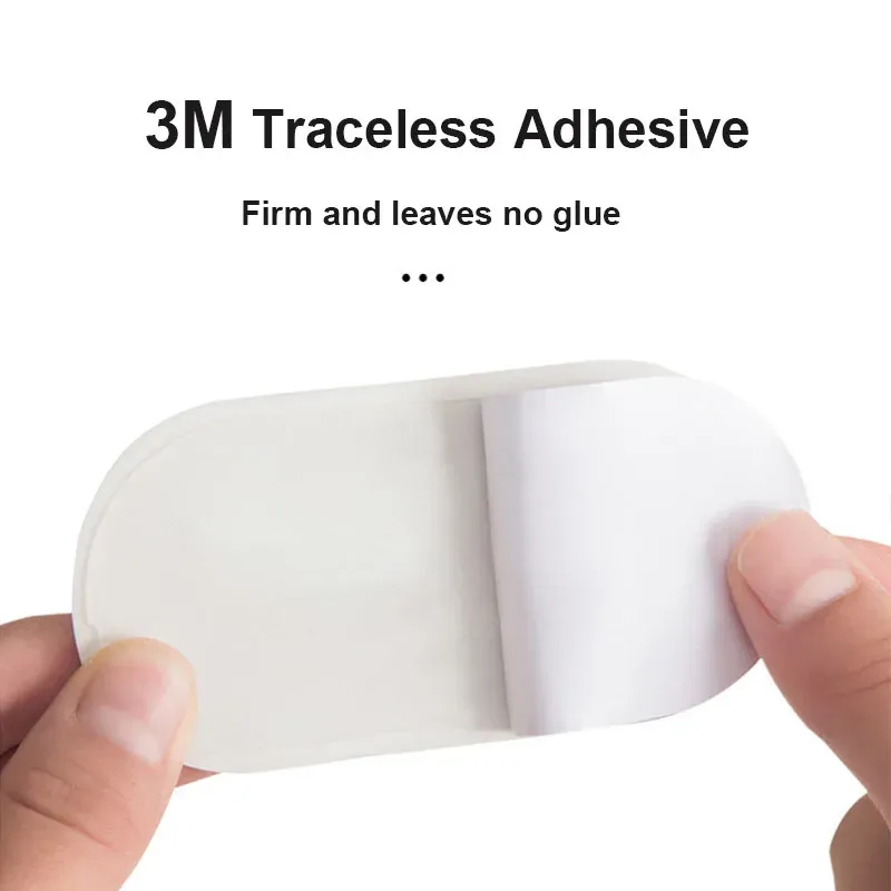 Butée de porte en silicone autoadhésive, anti-choc et silencieuse, pour maison et bureau 4