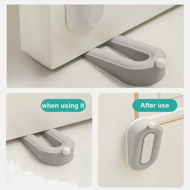 Butée de porte en silicone, utilisation au quotidien