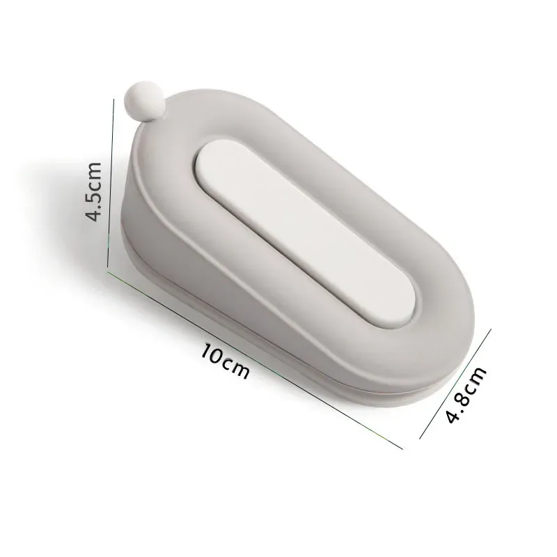 Butée de porte en silicone autoadhésive, anti-choc et silencieuse, pour maison et bureau 7