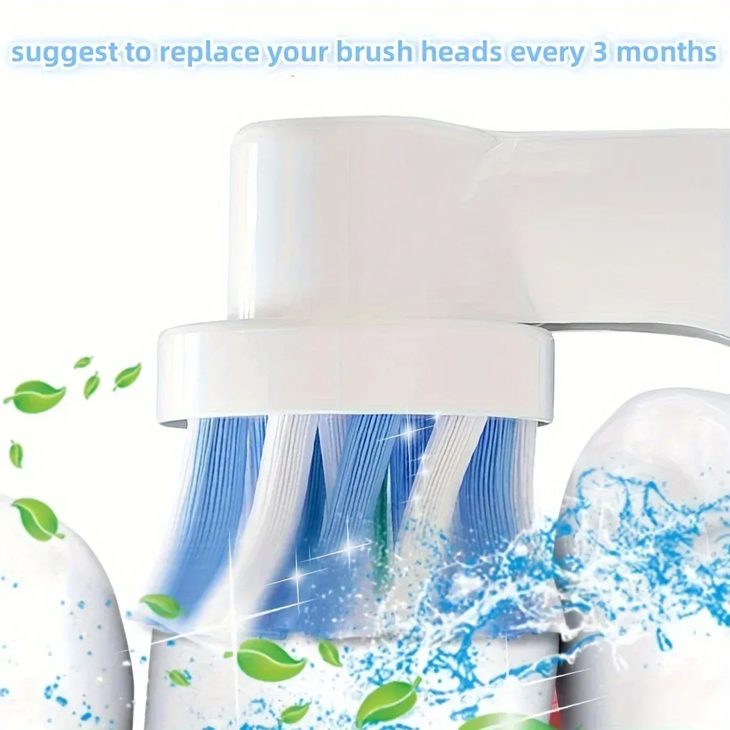 Têtes de brosse à dents de rechange compatibles Oral-B et Braun, lot de 4, 12, 16 ou 20 pièces 4