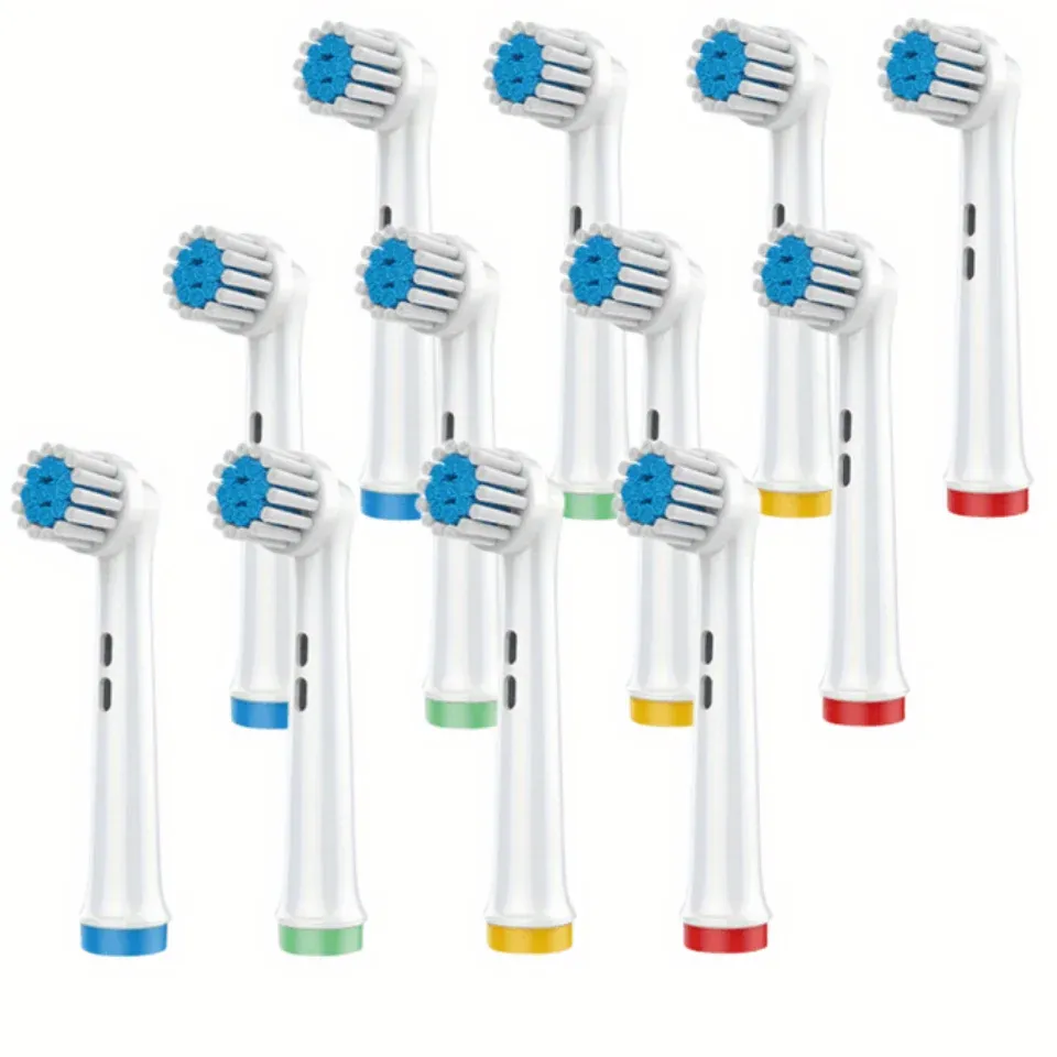 Têtes de brosse à dents de rechange compatibles Oral-B et Braun, lot de 4, 12, 16 ou 20 pièces 13