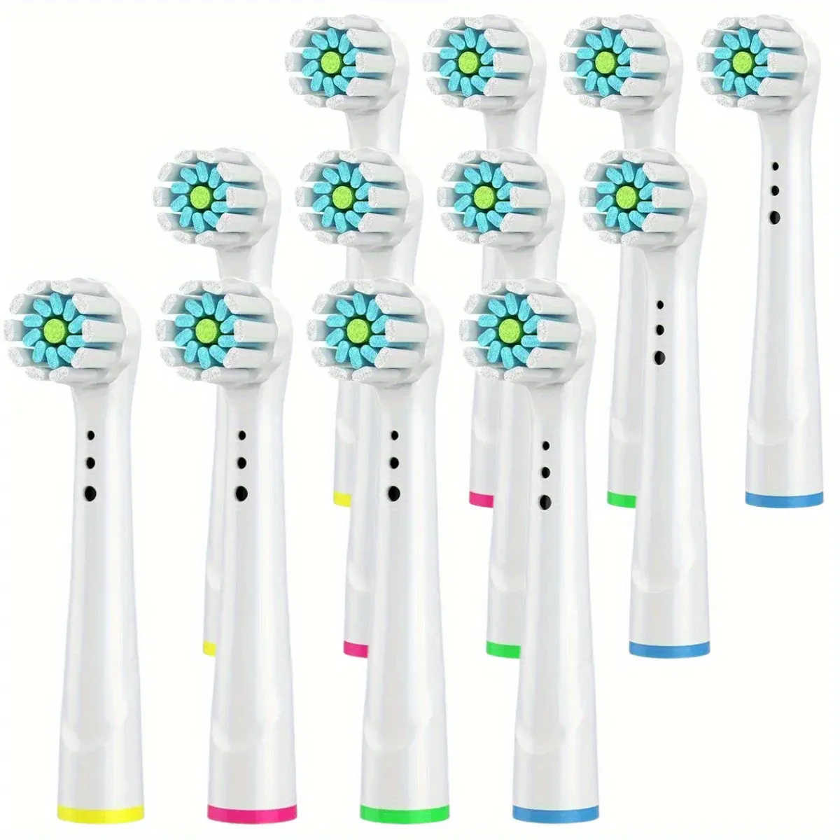 Têtes de brosse à dents de rechange compatibles Oral-B et Braun, lot de 4, 12, 16 ou 20 pièces 12