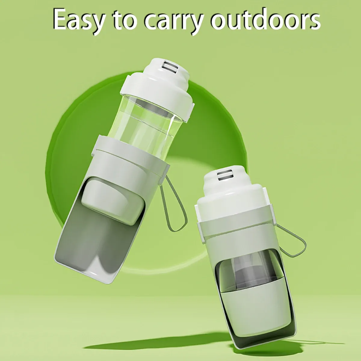 Gourde et gamelle portables pour chiens et chats