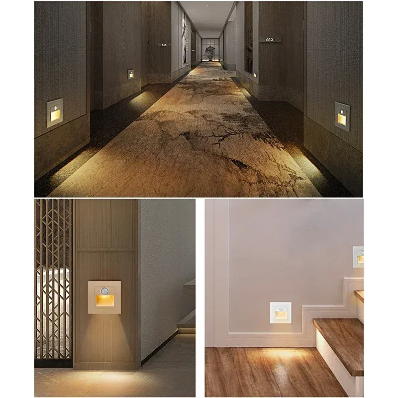 Veilleuse LED en situation dans un espace de vie