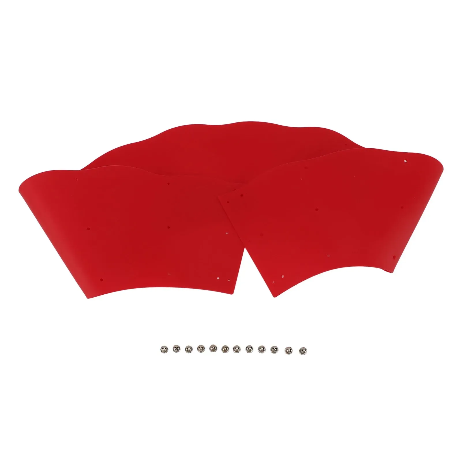 Protection anti-éclaboussures en silicone rouge pour poêle à frire réglable, accessoire mural de cuisine 4