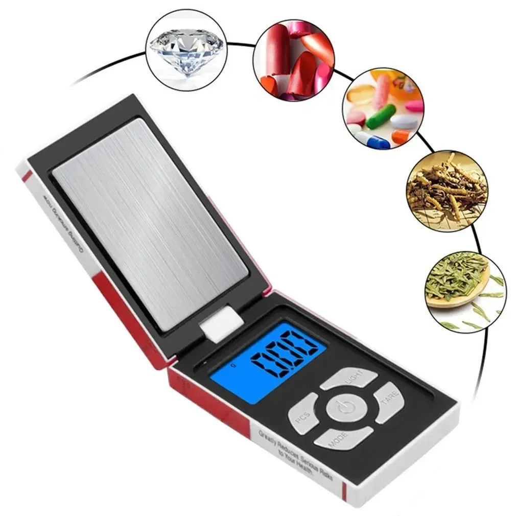 Mini balance numérique pour bijoux, détail de l'écran