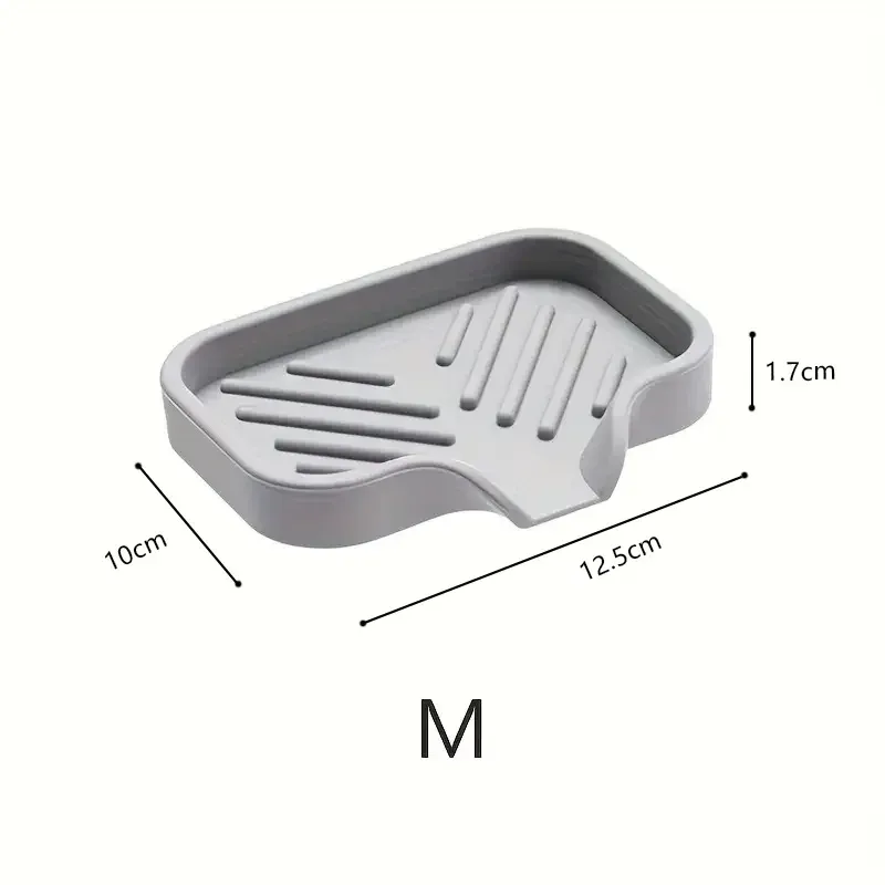 Éponge en silicone pour évier de cuisine, tampon de vidange pour évier, seau en polymères de séchage des éclaboussures, rangement supérieur 8