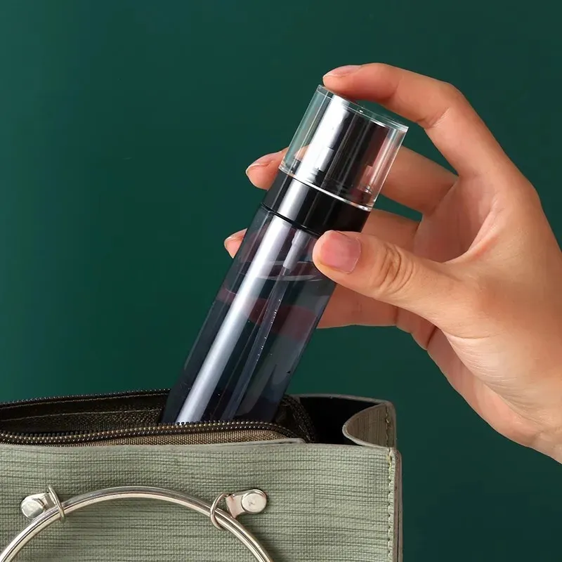 Bouteille de voyage rechargeable 30/60/80/100/120 ml, 1 pièce, flacon vaporisateur d'alcool pour maquillage, hydratation du visage, bouteille vide portable 2
