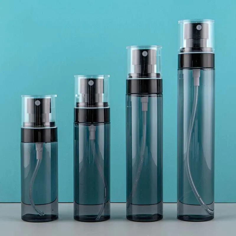 Bouteille de voyage rechargeable 30/60/80/100/120 ml, 1 pièce, flacon vaporisateur d'alcool pour maquillage, hydratation du visage, bouteille vide portable 5