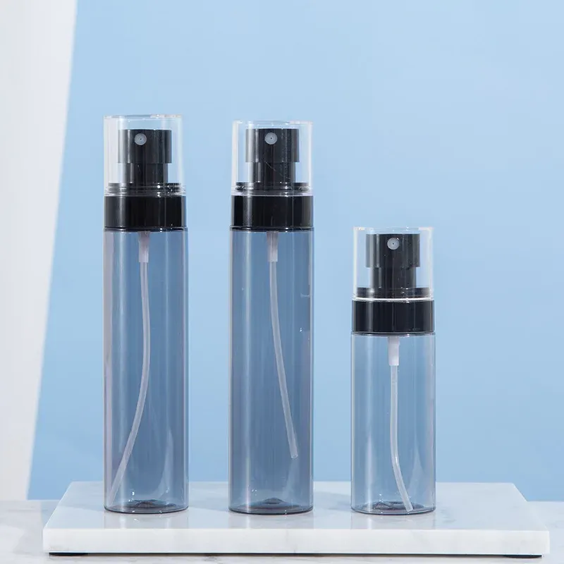 Bouteille de voyage rechargeable 30/60/80/100/120 ml, 1 pièce, flacon vaporisateur d'alcool pour maquillage, hydratation du visage, bouteille vide portable 6