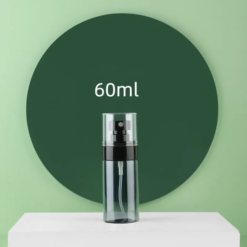 Bouteille de voyage rechargeable 30/60/80/100/120 ml, 1 pièce, flacon vaporisateur d'alcool pour maquillage, hydratation du visage, bouteille vide portable 10
