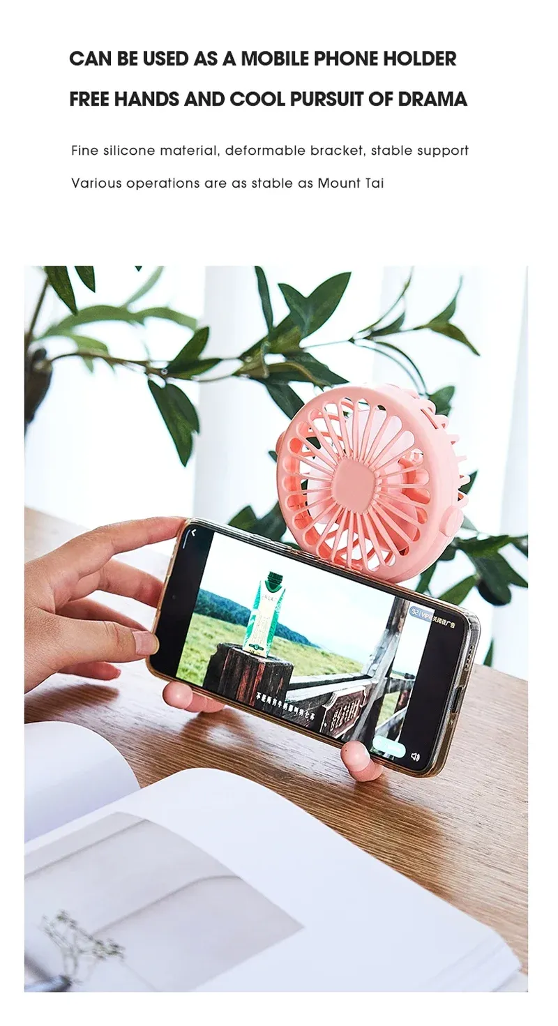 Ventilateur fixé sur une poussette