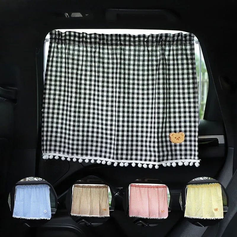 Pare-soleil ourson pour voiture, vue principale