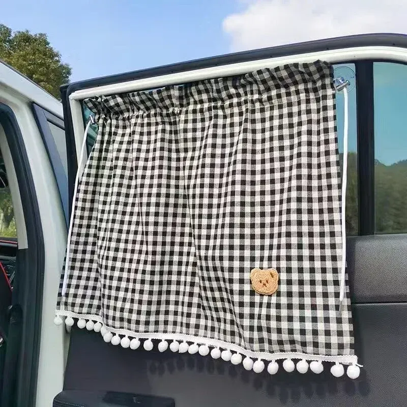 Pare-soleil ourson pour voiture, accessoire