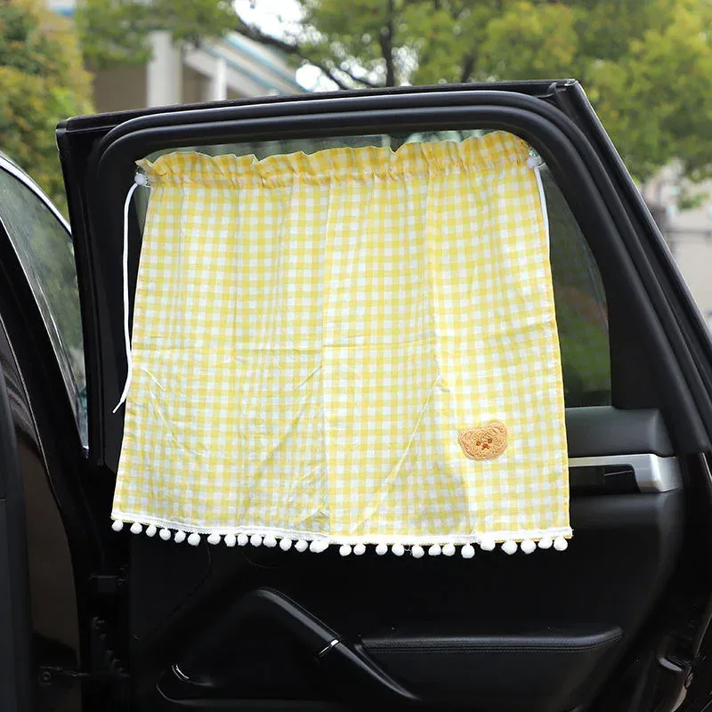 Pare-soleil ourson pour voiture, rendu final