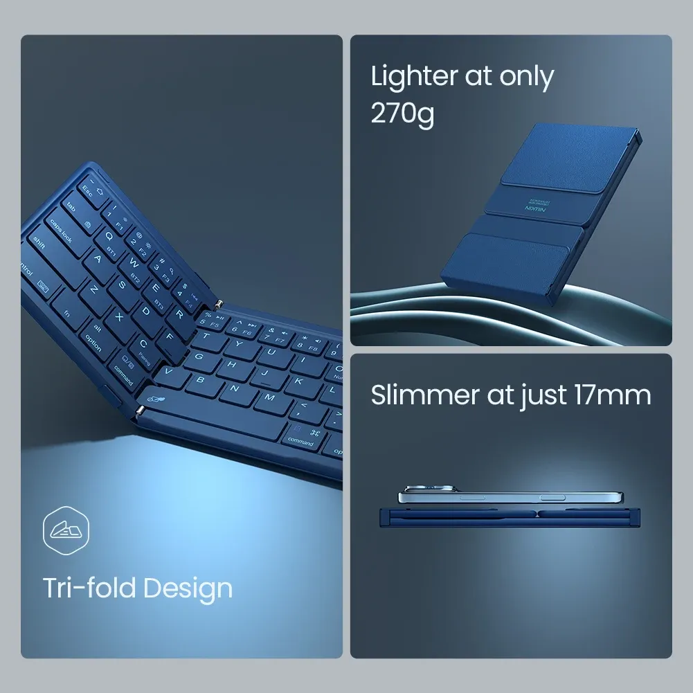 Clavier NILLKIN Cube en situation d'utilisation nomade