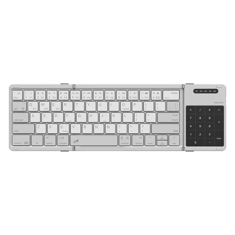 Clavier Bluetooth pliable NILLKIN Cube avec pavé tactile, compatible iPad, iOS, Android, PC et ordinateur portable 8