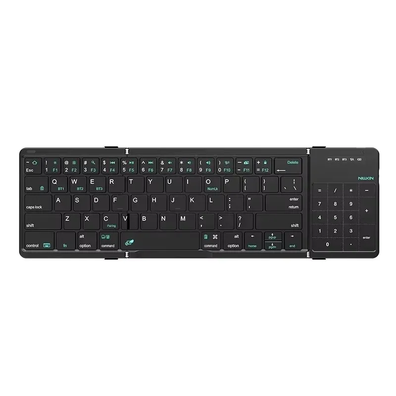 Clavier Bluetooth pliable NILLKIN Cube avec pavé tactile, compatible iPad, iOS, Android, PC et ordinateur portable 9
