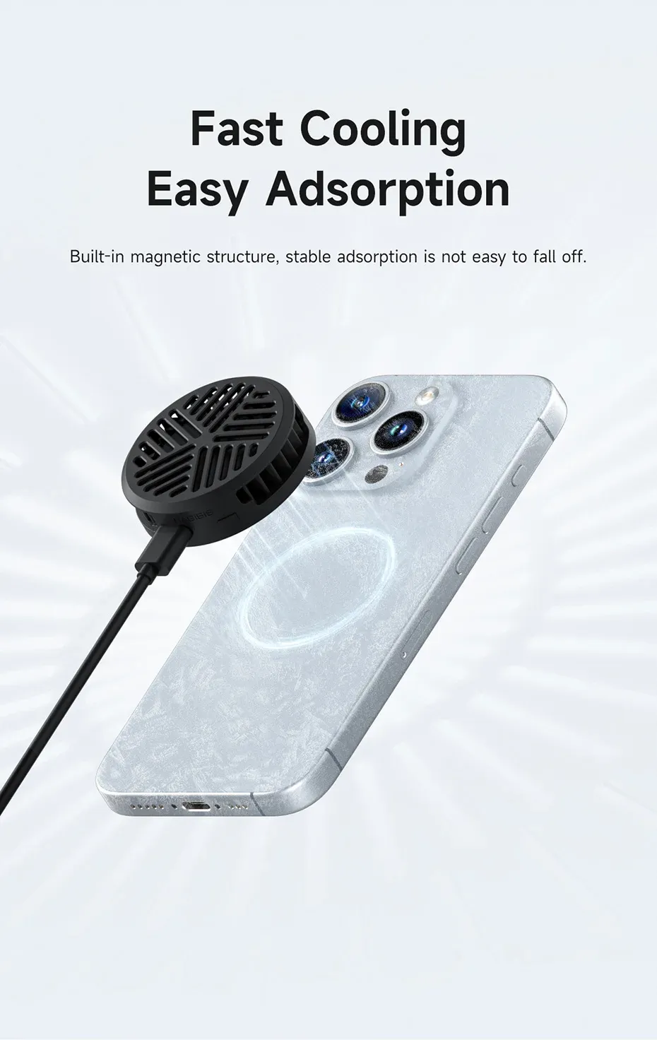Ventilateur mobile en situation d'utilisation