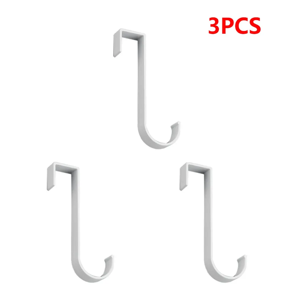 Crochet de porte en S pour armoire, lot de 1 à 6 pièces 7