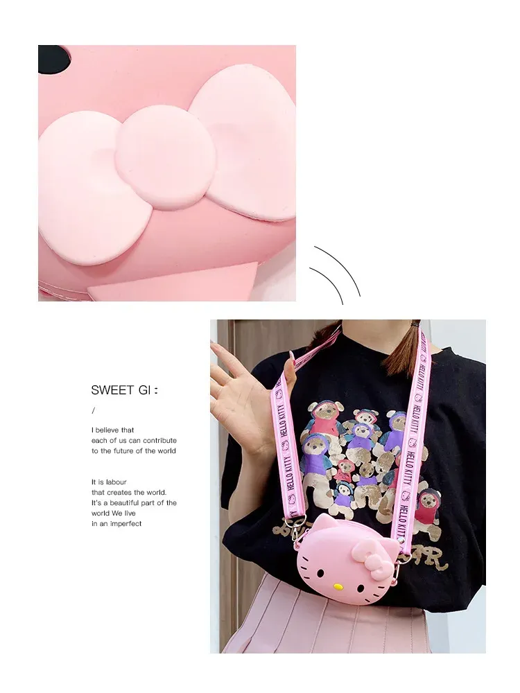 Sac Hello Kitty, vue latérale