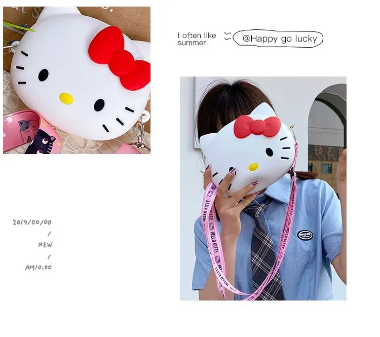 Sac Hello Kitty, détail des coloris