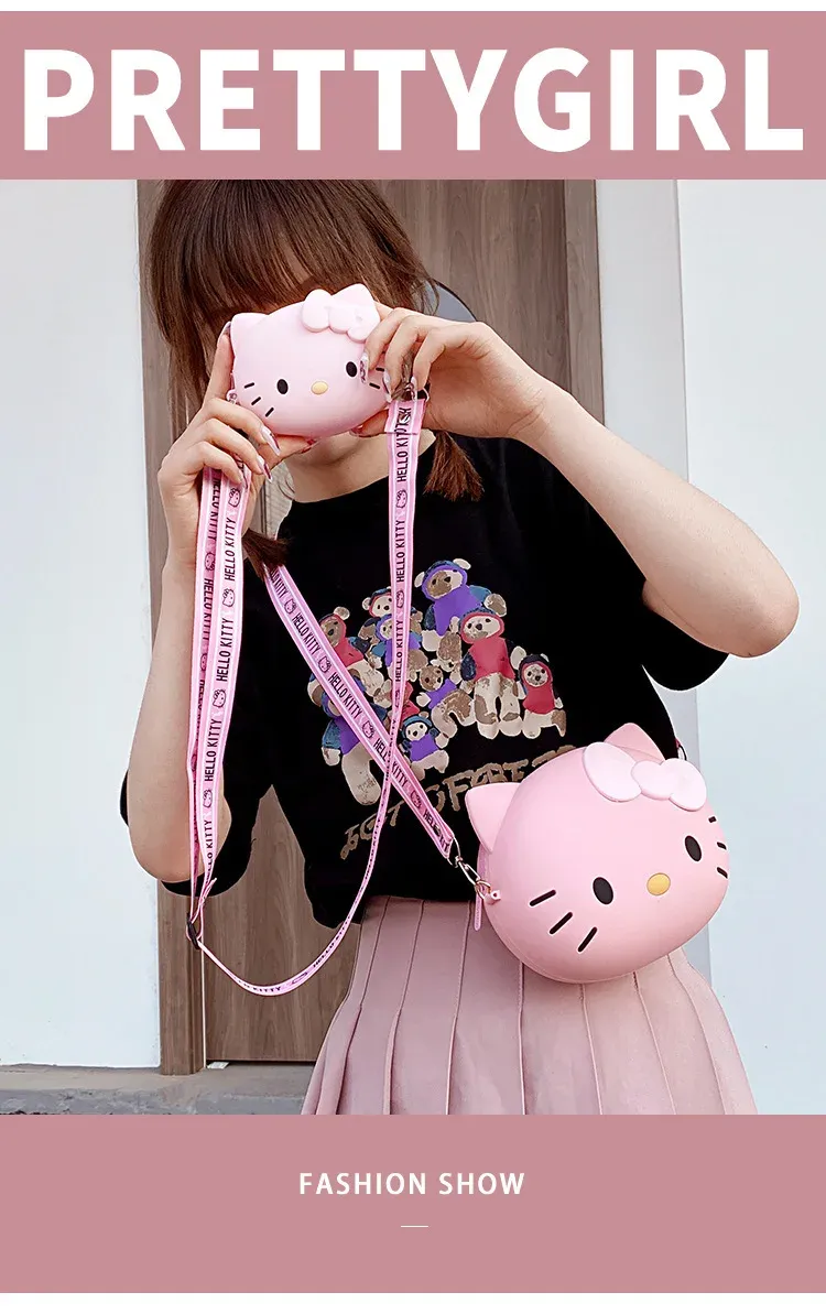 Sac Hello Kitty en situation quotidienne
