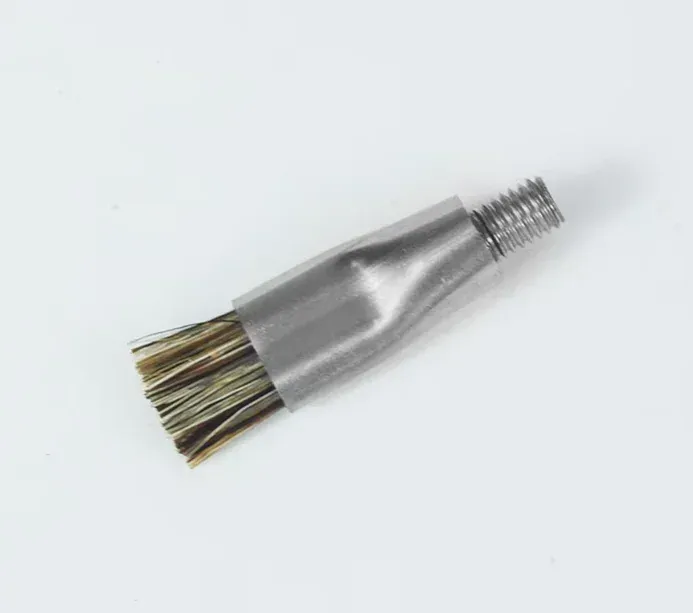Brosse antistatique ESD double tête pour le nettoyage de circuits imprimés, de cartes mères de smartphones et d'ordinateurs, et le soudage de puces CI 7