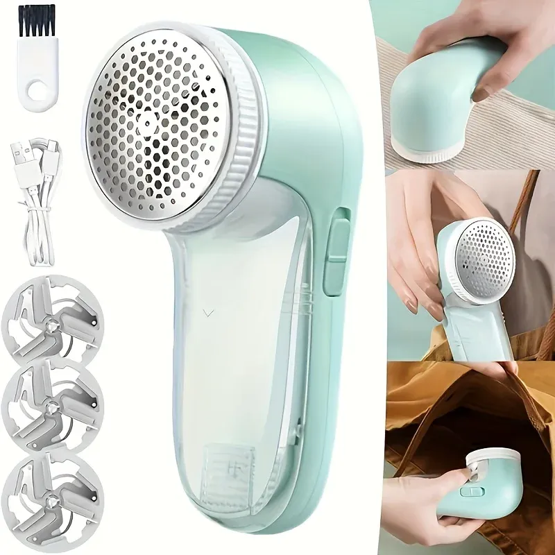 Enlève-peluche électrique portable pour textiles