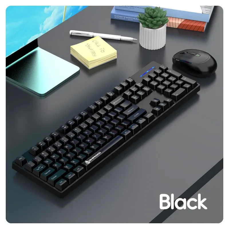 Ensemble clavier et souris sans fil Shipadoo Gaming, accessoires pour ordinateur portable, ordinateur de bureau, PC 13